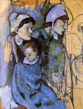 Pablo Picasso : women at the well